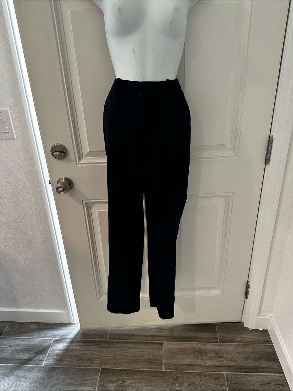 a new day Black High-Rise Straight Leg Trousers